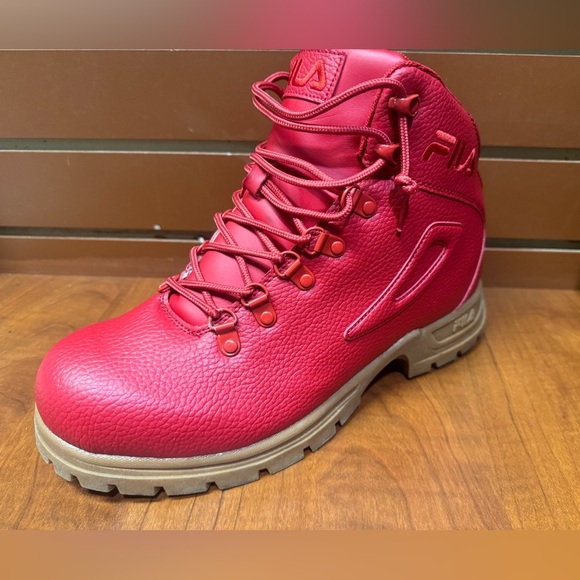 Fila Red Hiking Boots - Picture 7 of 11